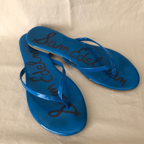 sam edelman blue sandals